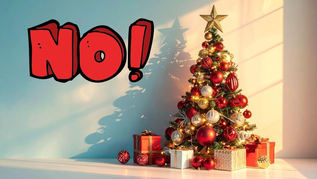 El error de decoración que casi todos cometen con el árbol de Navidad